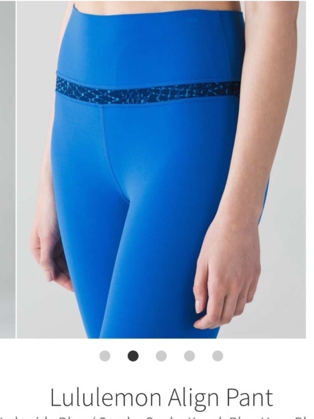 Lululemon Align Lakeside Blue Leggings 4